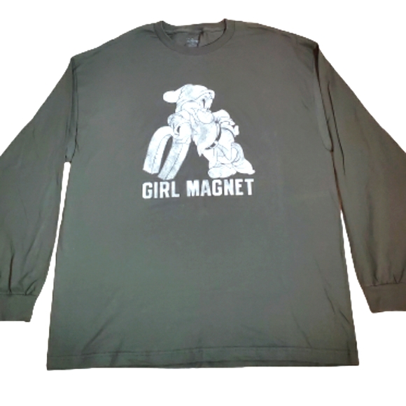 Disney Other - Disney Long Sleeve Seven Dwarfs Girl Magnet Shirt